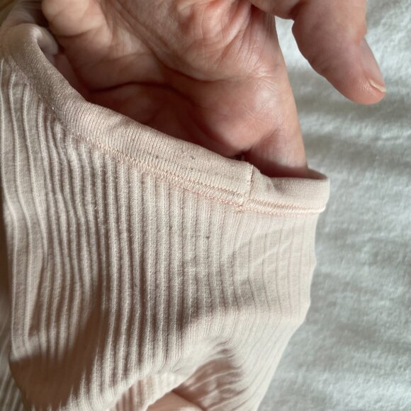 lululemon Ebb to Street Cropped Racerback in Pink Mist Size 6 - Picture 2 of 6